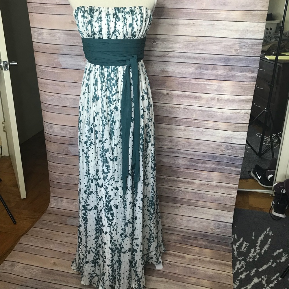 BCBG MaxAzria Maxi Dress Gown Silk formal